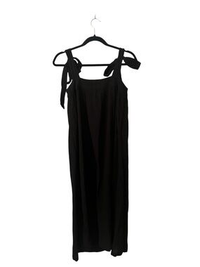 Bella Dahl Bella Dahl Viscose black Dress adjustable ties Medium MSRP $170